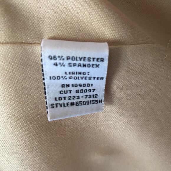 DR Collection sz 4 coral pink sleeveless work career‎ sheath dress - Picture 6 of 9